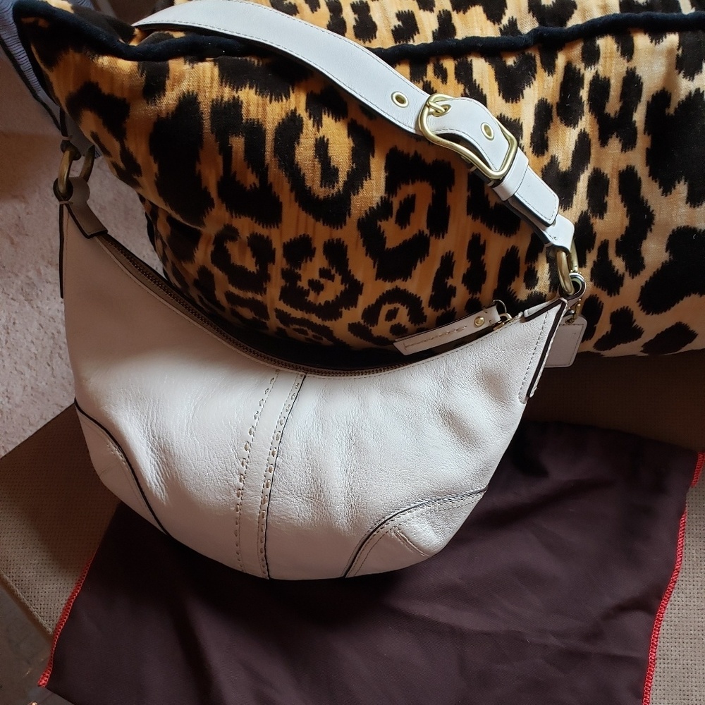 Coach Leather Shoulder Bag